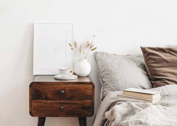 bedroom styling
