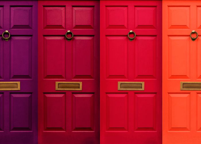 wooden front doors