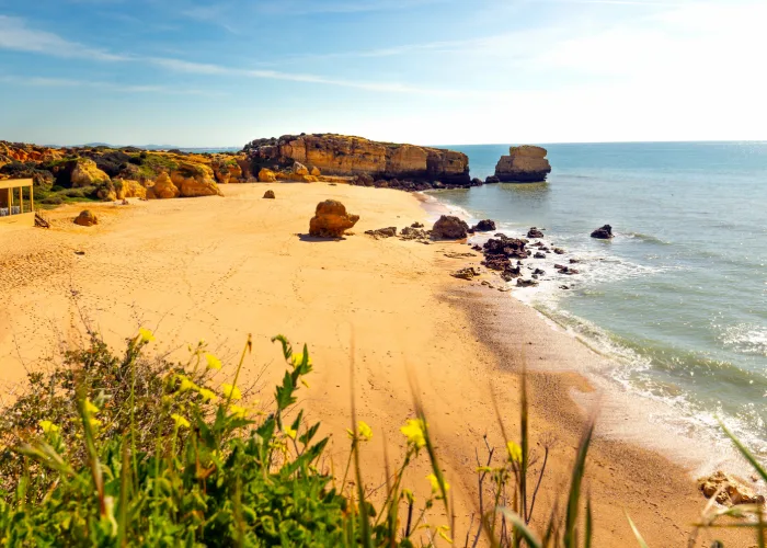 São Rafael's Beach in Albufeira, Algarve
