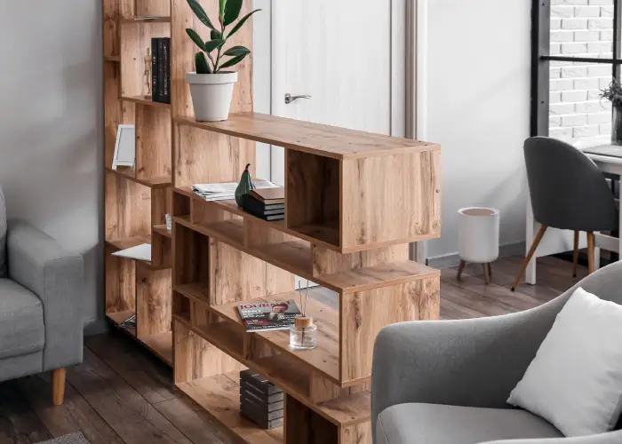 Room Dividers Shelves